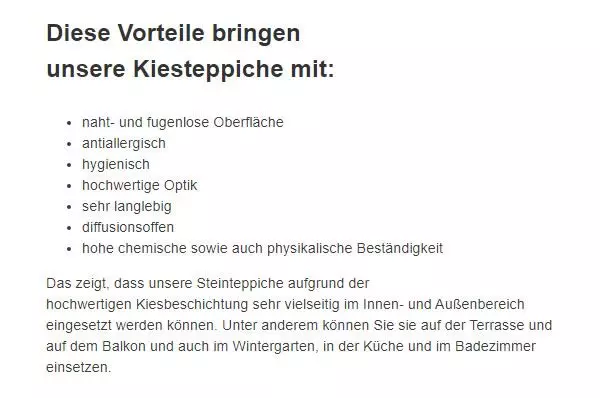 Industriebeschichtung bei  Nehren